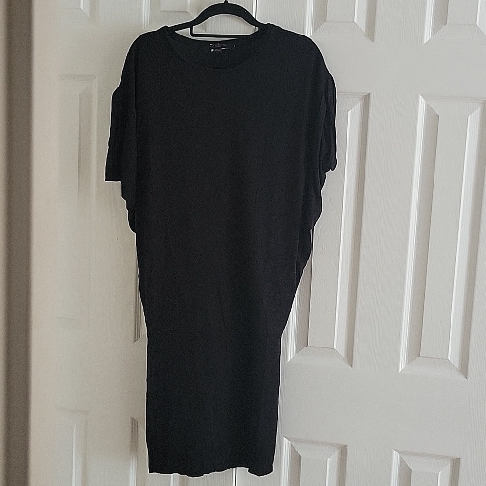 Allsaints Womens Viscose Iris Dress Black XS